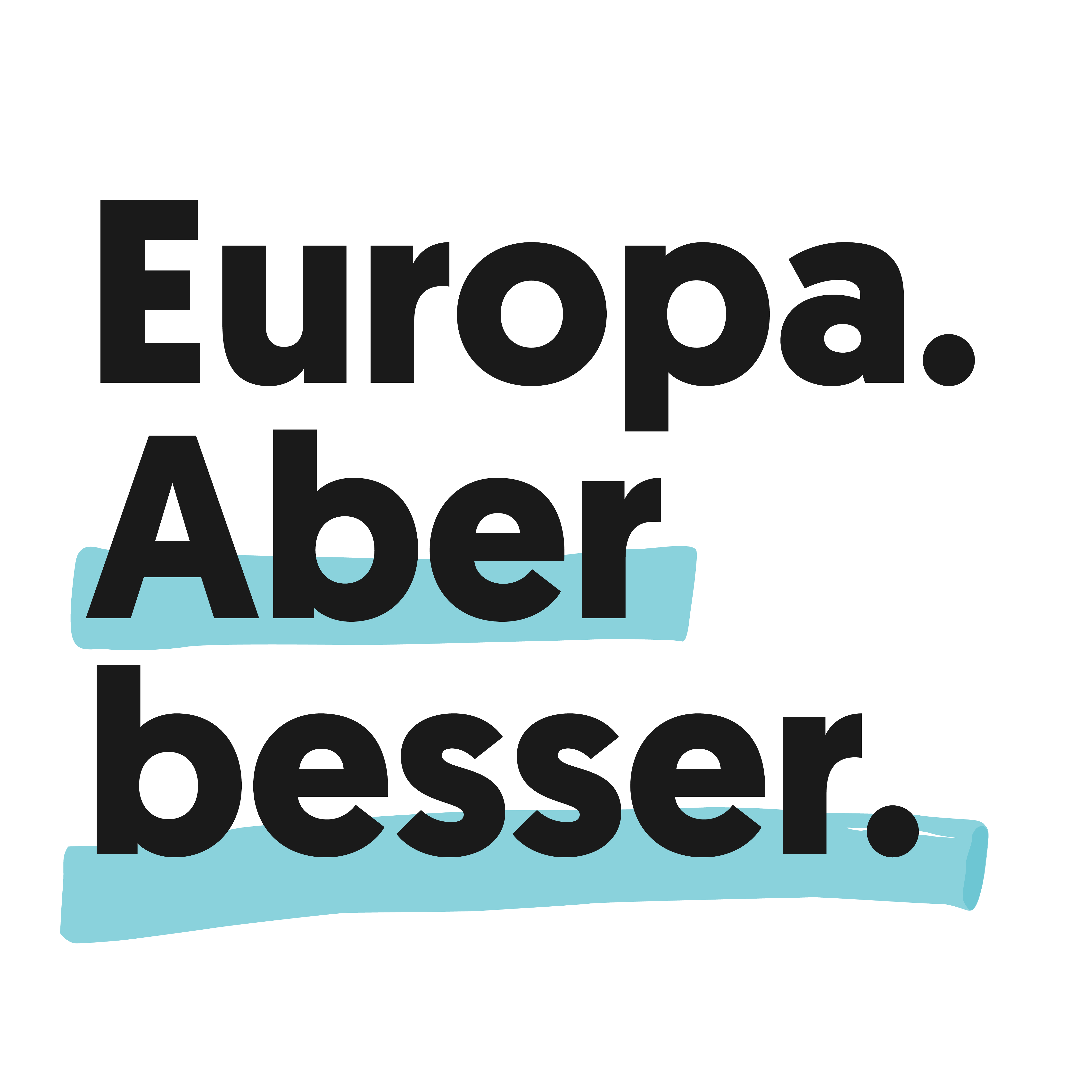 Logo - Europa - Aber besser.